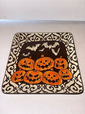 NEW - Eli + Ana 2023 Halloween Ceramic Square Plate
